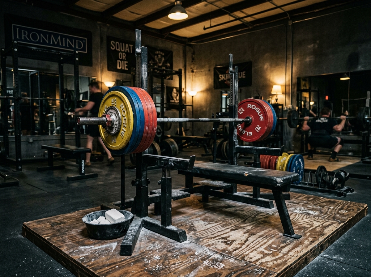PULS Fitness Center Strength Floor with Calibrated Plates
